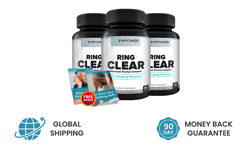 3 Bottles of Ring Clear